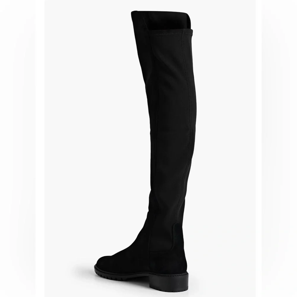 Stuart Weitzman Hilo Black Over-the-Knee Boots